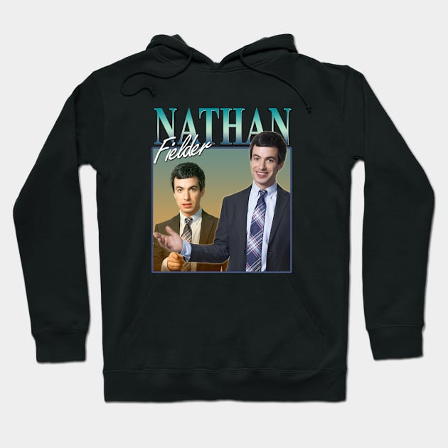 Nathan Fielder Vintage Retro Hoodie by The Prediksi 